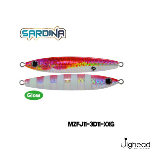 MAZUZEE Sardina Two Face 3D jigs 40g-100g