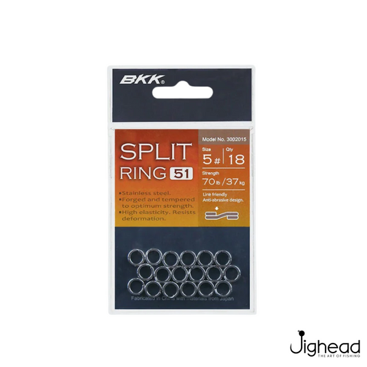 BKK Split Ring 51 |Size:-#1-#6