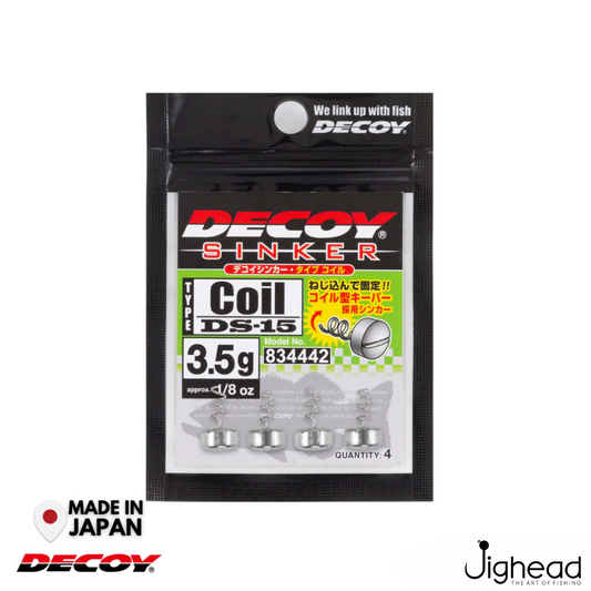 Decoy DS-15 Sinker Type Coil | 2.5g-5g