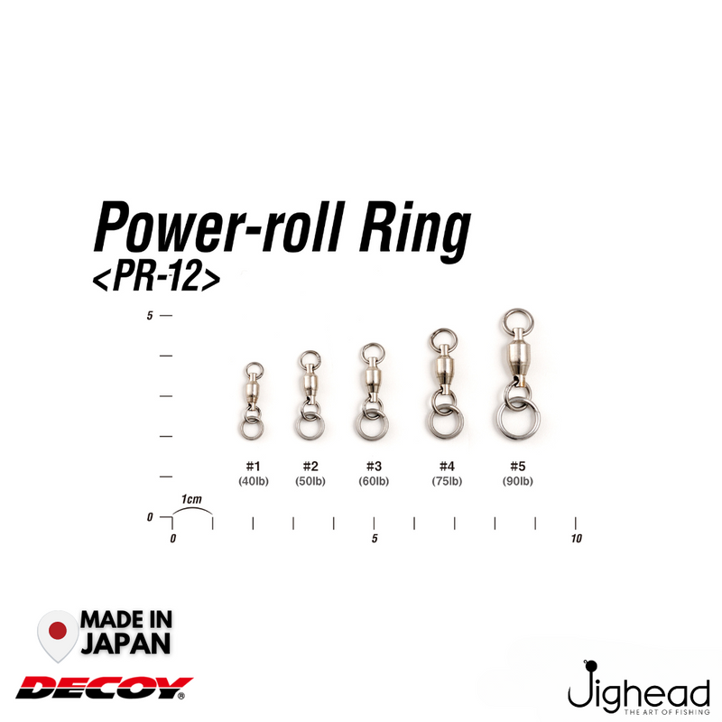 Decoy PR-12 Power Roll Ring | #1-#5