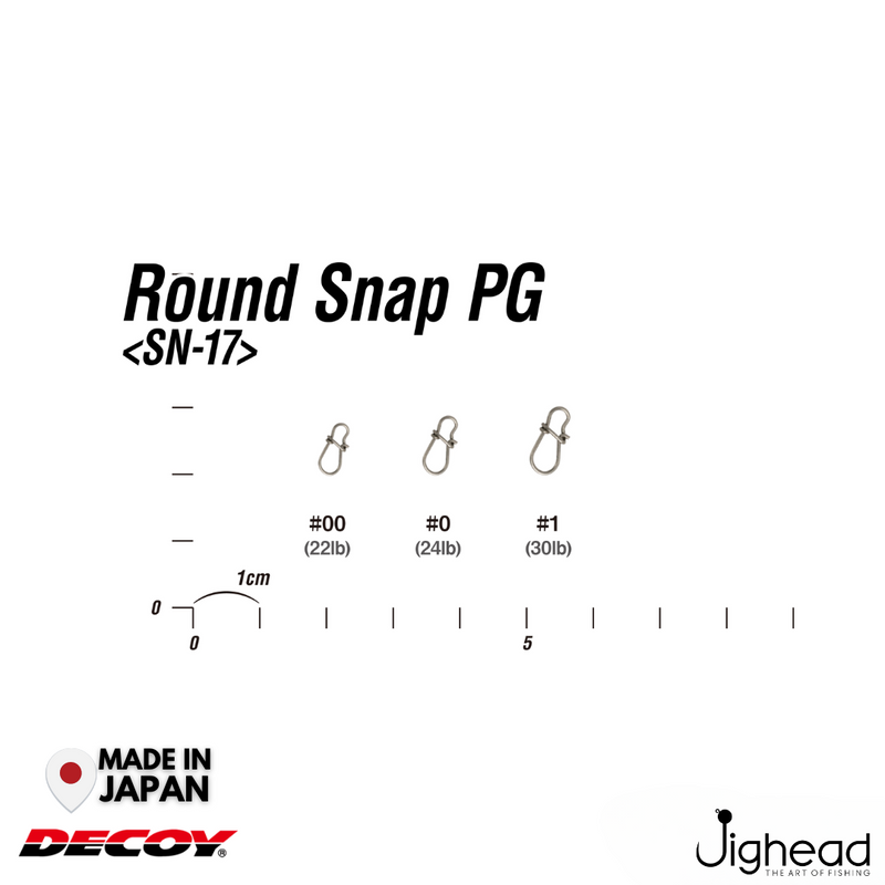 Decoy SN-17 Round PG Snap | #00-#1