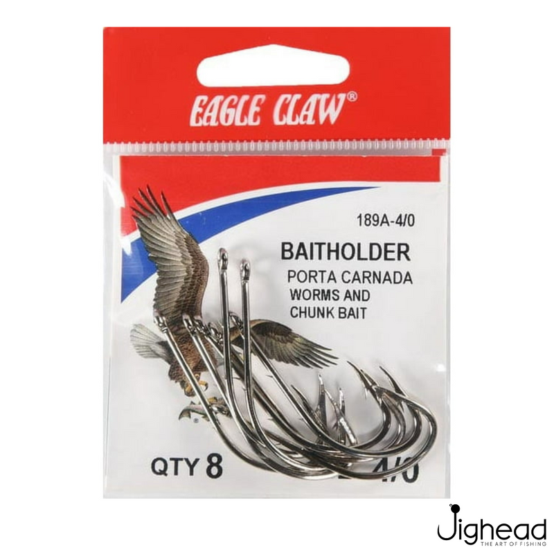 Eagle Claw Bait Holder Offset Hook |