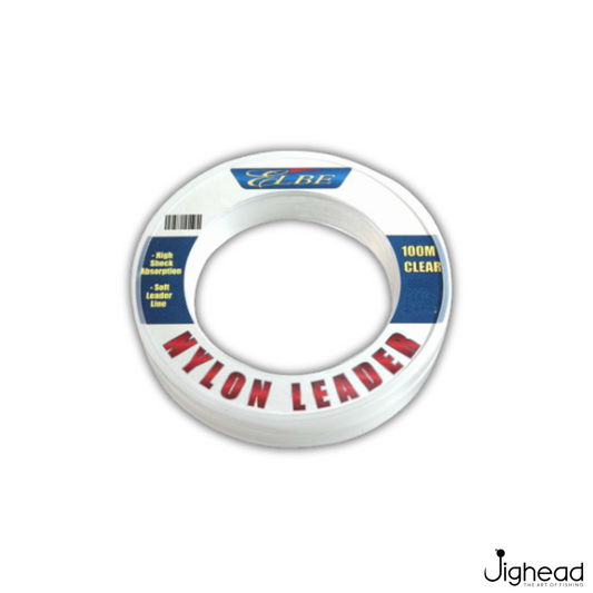 ELBE Nylon Leader Clear | 100M | 30lb-40lb