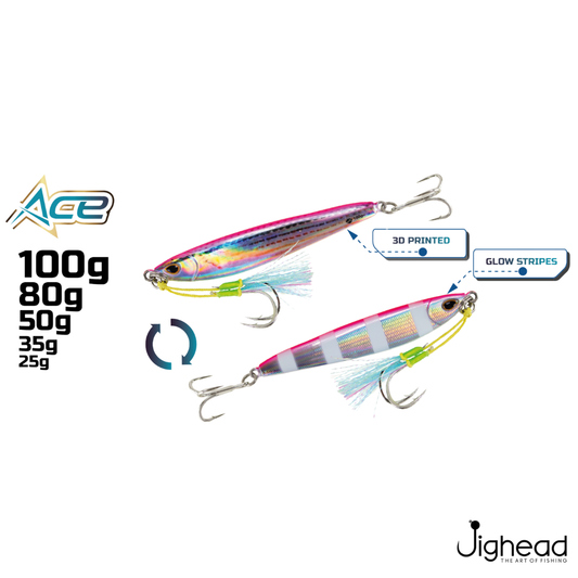 MAZUZEE -Ace-Two-Face 3D Jigs | 25g