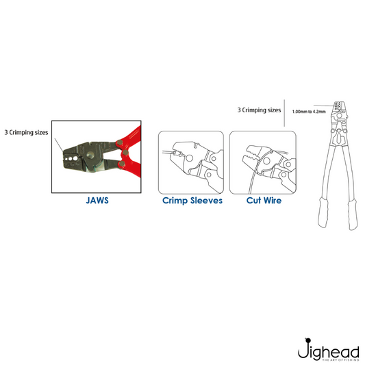 Mazuzee 14" Heavy Duty Crimping Pliers - MZFTCP02