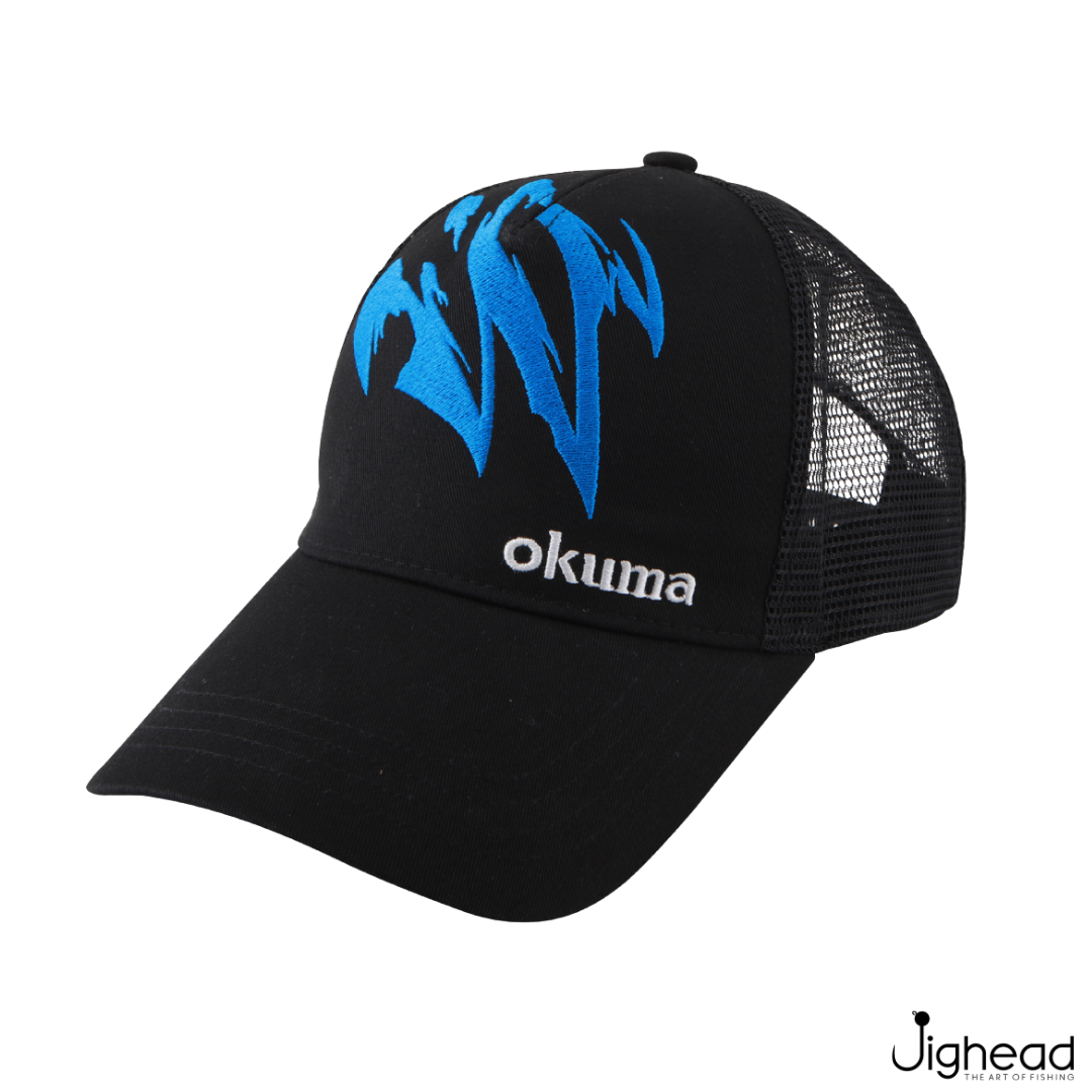 Okuma Motif Mesh Cap-PA01C018B
