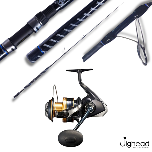 Shimano Spheros SW 5000 X Pioneer Adrenaline 5'8ft Jigging Rod Combo