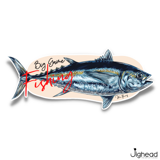 Big Game Fishing Sticker