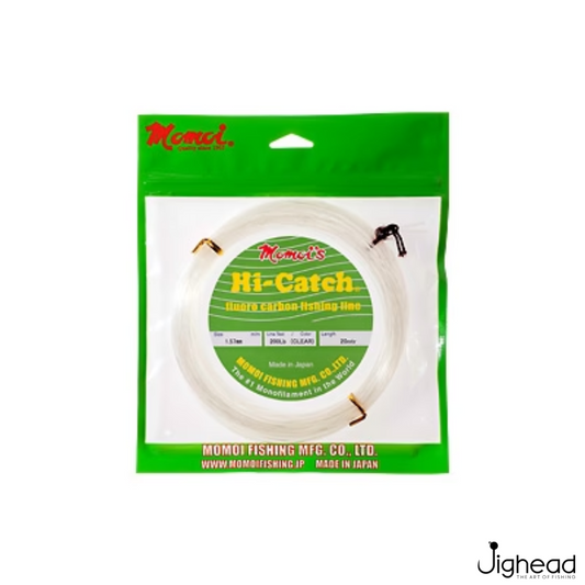 Momoi Hi-Catch Fluoro Carbon Leader 20mtr | 40lb-150lb | 0.62mm-1.28mm