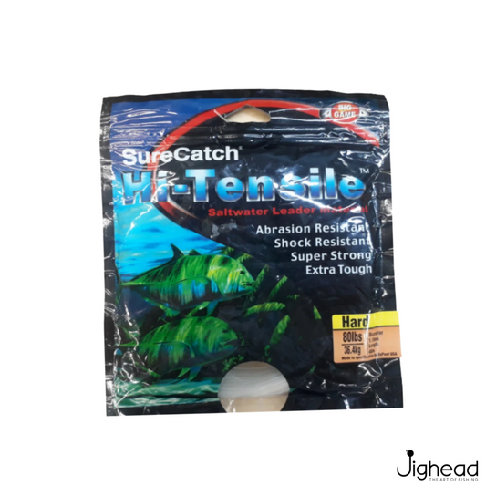 Sure Catch Hi-Tensile Salt Water Leader Material | 25-150 lbs | 20-50m | 0.65mm-1.50mm.