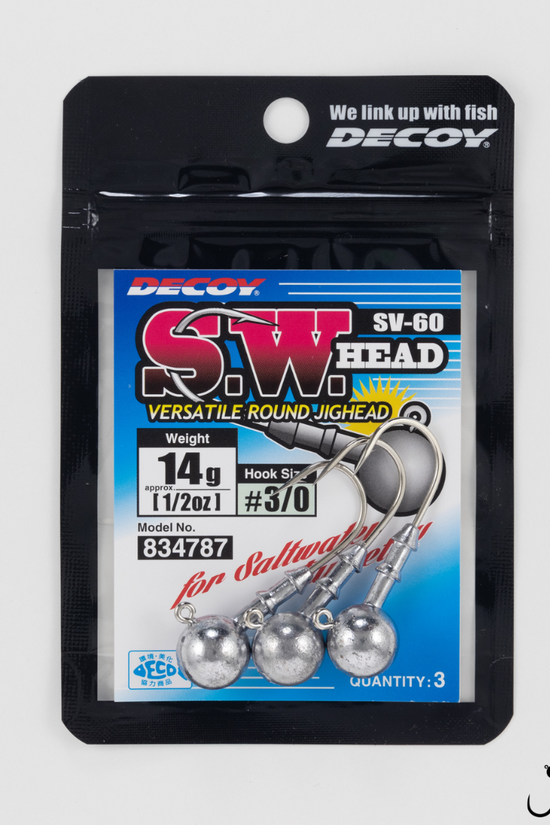 Decoy SV-60 S.W Head | #2-#3/0 | 3.5g-14g