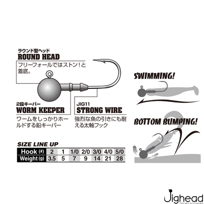 Decoy SV-60 S.W Head | #2-#3/0 | 3.5g-14g