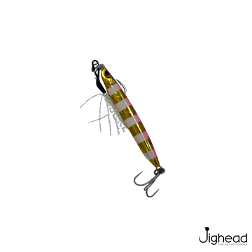 Pink gold zebra glow