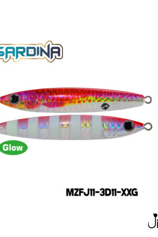 MAZUZEE Sardina Two Face 3D jigs 40g-100g