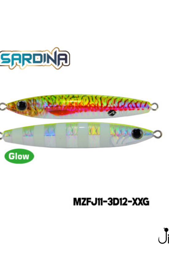 MAZUZEE Sardina Two Face 3D jigs 40g-100g