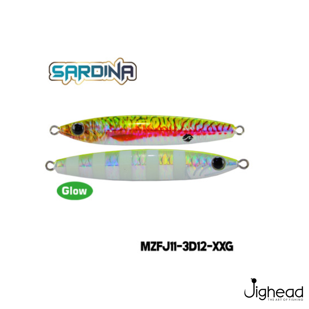 MAZUZEE Sardina Two Face 3D jigs 40g-100g