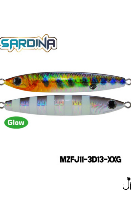 MAZUZEE Sardina Two Face 3D jigs 40g-100g