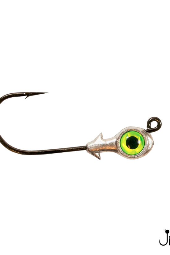 Zman REDFISH EYE™ JIGHEADS 1/0 Oz & 3/8 Oz | 3pc/pkt