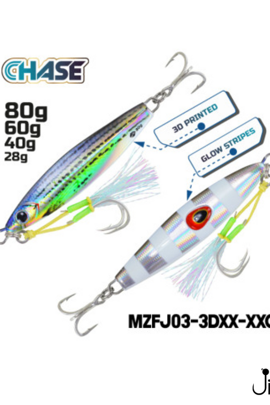 MAZUZEE Chase Two Face 3D Jigs |28g-80g
