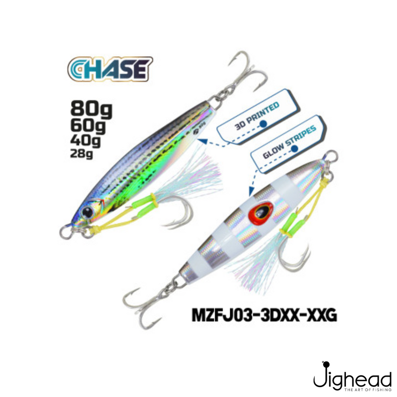 MAZUZEE Chase Two Face 3D Jigs |28g-80g