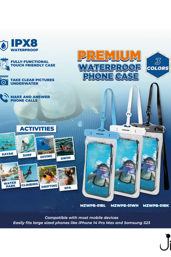 Mazuzee Premium Waterproof Phone Case
