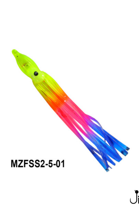 Mazuzee Squid Skirt Lure MZFSS-2-5 | 12cm | 5pcs