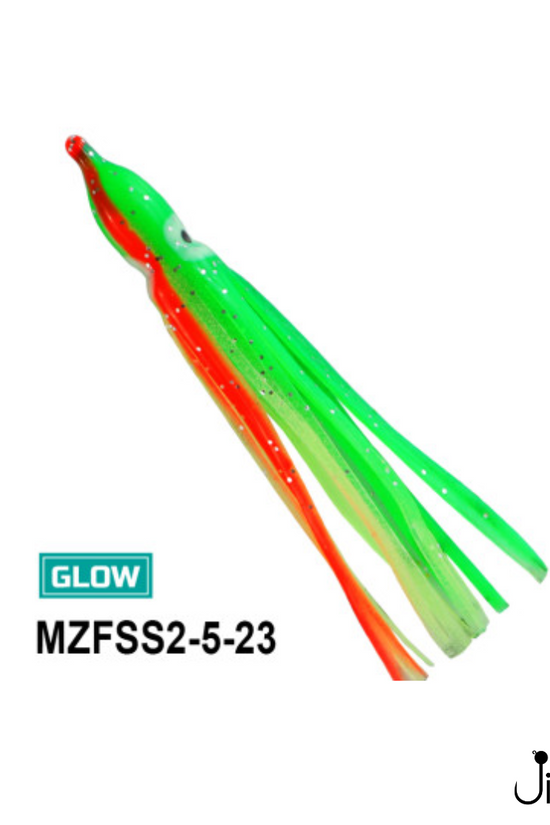 Mazuzee Squid Skirt Lure MZFSS-2-5 | 12cm | 5pcs