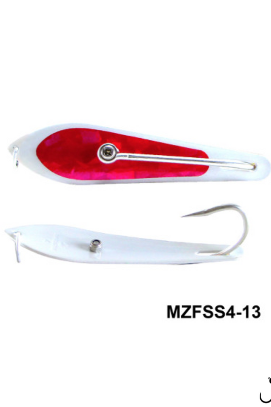 Mazuzee Fishing Spoon with Single Hooks - (Size: 4)