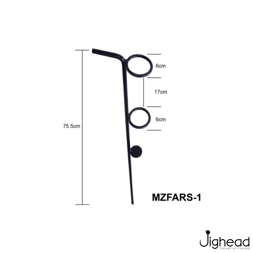 MAZUZEE - Iron Rod Stand (Black)