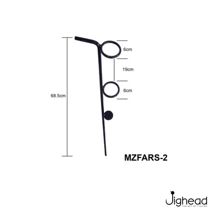MAZUZEE - Iron Rod Stand (Black)