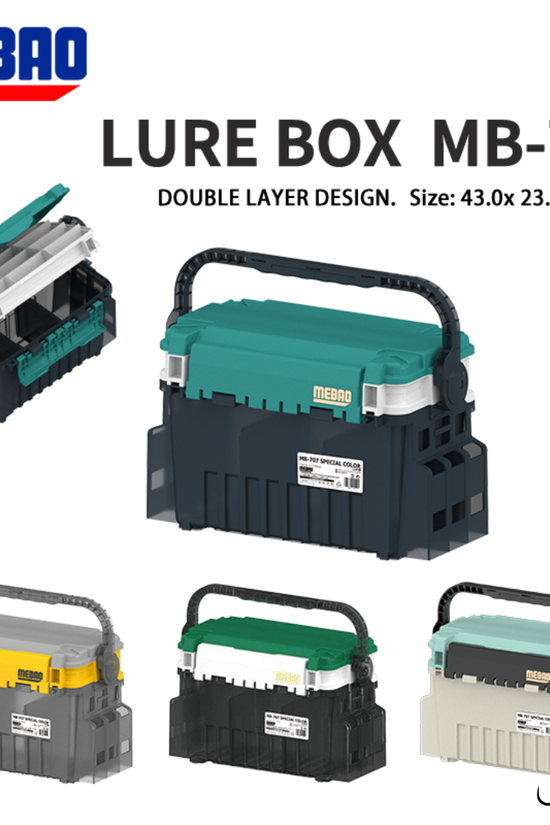 Mebao MB-707 Double Layer Design Multi-function Lure Box