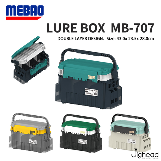Mebao MB-707 Double Layer Design Multi-function Lure Box