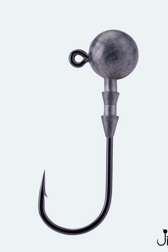 BKK Silent Chaser 2X Round Head Jighead | Size:1/0-3/0
