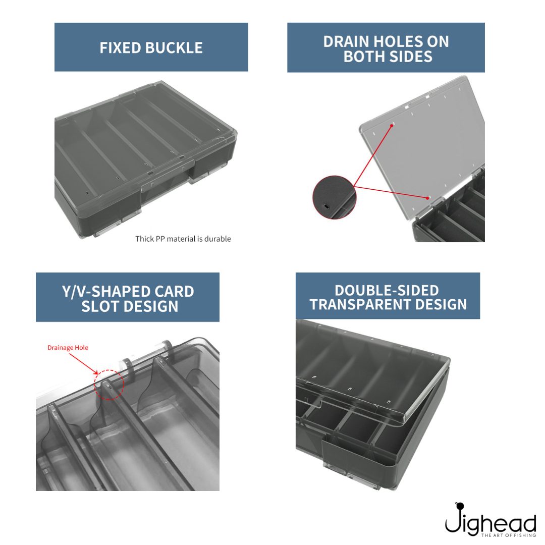 Mebao MBD4-0206 Double-sided Tackle Box