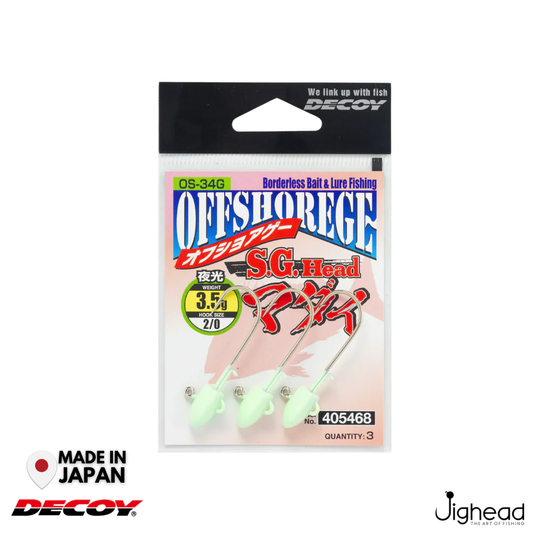 Decoy OS-34G S.G. Head Madai | 3.5g-11g