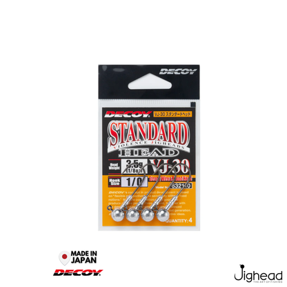 Decoy VJ-30 Standard Head Jighead | #1/0-#3/0
