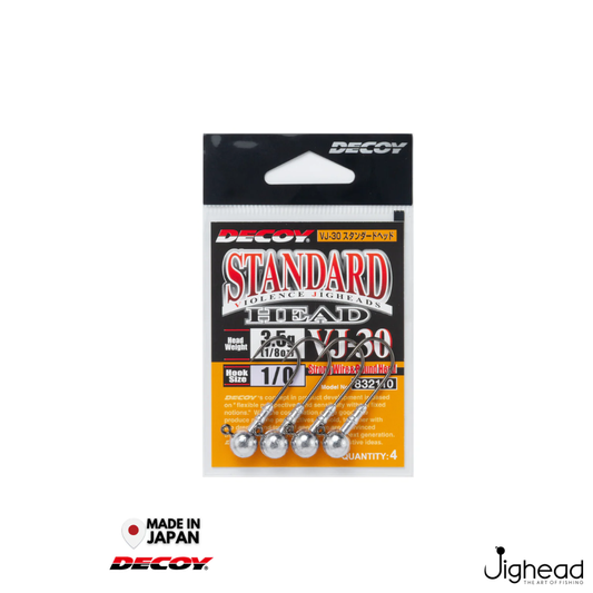 Decoy VJ-30 Standard Head Jighead | #1/0-#3/0