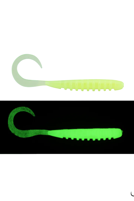Jackall Tide Curly Soft Bait | 2inch | 8pcs