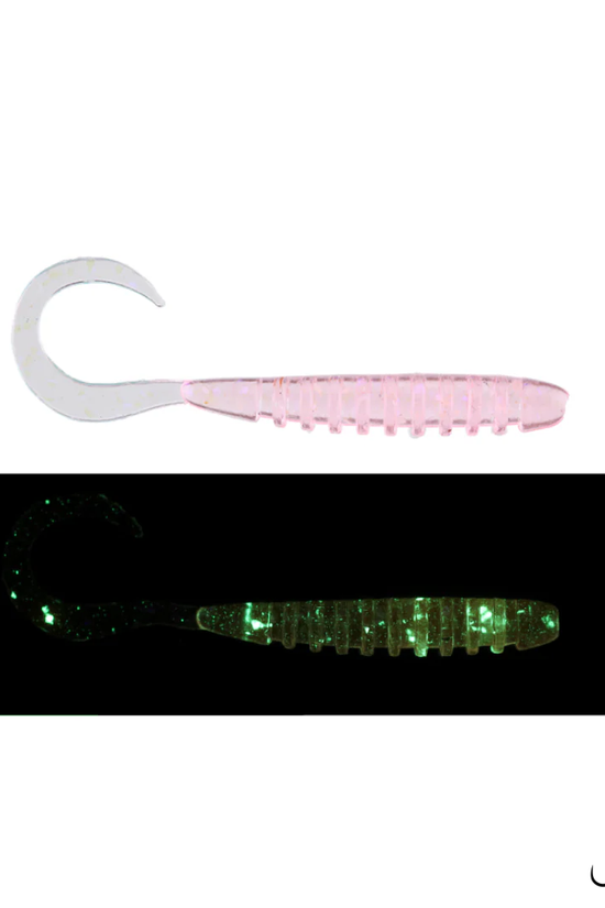 Jackall Tide Curly Soft Bait | 2inch | 8pcs