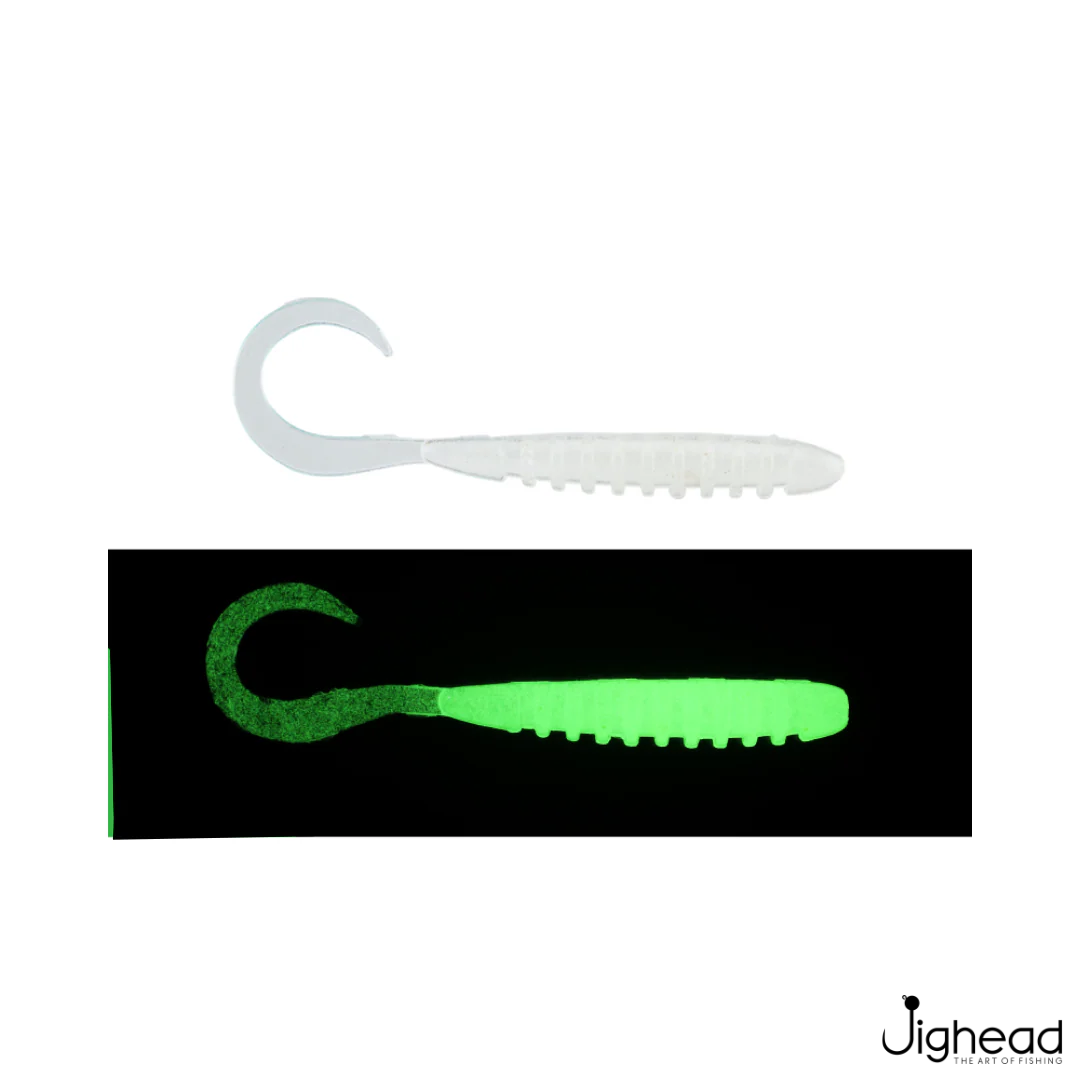 Jackall Tide Curly Soft Bait | 2inch | 8pcs