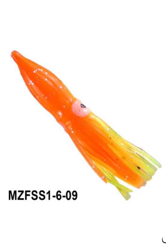 Mazuzee Squid Skirt Lure MZFSS1-6-XX | 6.5cm | 5pcs
