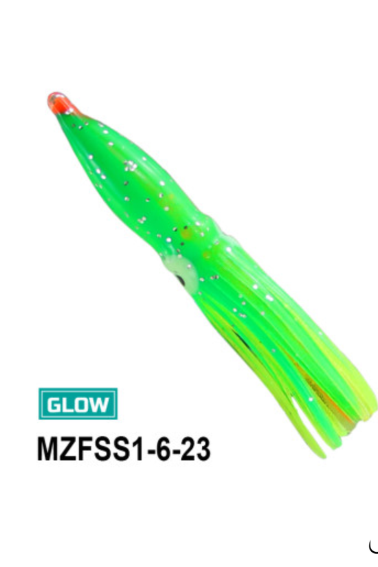 Mazuzee Squid Skirt Lure MZFSS1-6-XX | 6.5cm | 5pcs