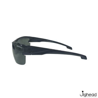 Sensation Slick Black Lens Polarized Sunglasses