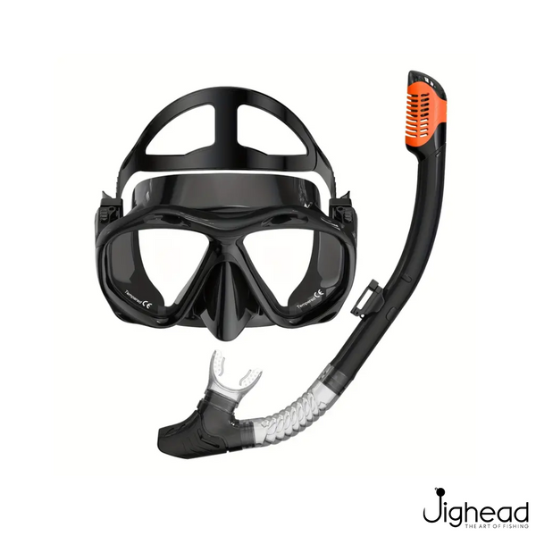 Proffessional Wide View Snorkel Mask