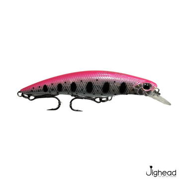 Pink Black Spotted