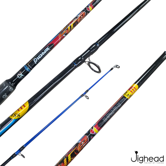 Pioneer Fire XI E- Glass Strong Fiber Spinning Rod | 8ft-9ft