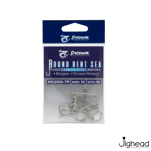 Pioneer Round Bent Sea HC2335-TP Hook | Size:12-16