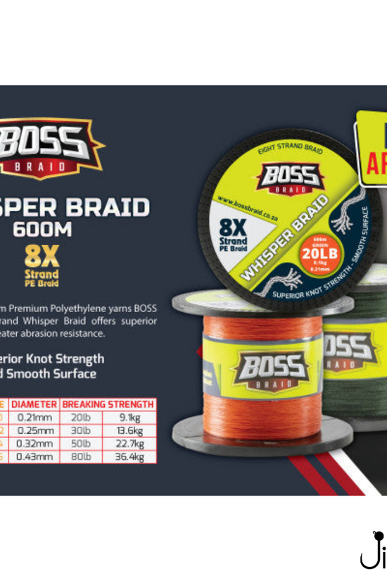 Boss Whisper Braid | 600M