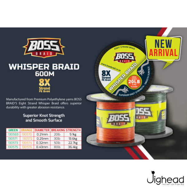 Boss Whisper Braid | 600M