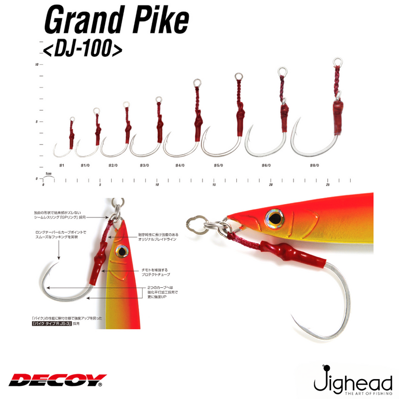 Decoy DJ-100 Grand Pike| #1-#8/0